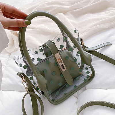 Summer new transparent bag female new 2019 Korean version of Joker bucket mother bag slung jelly bag
Summer new transparent bag female new 2019 Korean version of Joker bucket mother bag slung jelly bag