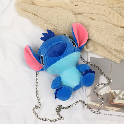 Cartoon cute Stitch chain bag 2019 new wave Korean fashion plush toy girl shoulder Messenger bag
Cartoon cute Stitch chain bag 2019 new wave Korean fashion plush toy girl shoulder Messenger bag