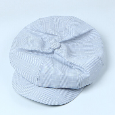 Hat Female Spring&Summer Cotton Stripe Octagonal Hat Student Leisure Ribbon Hat Pure Chequered Painter Hat Tide
Hat Female Spring&Summer Cotton Stripe Octagonal Hat Student Leisure Ribbon Hat Pure Chequered Painter Hat Tide