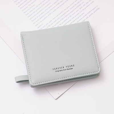 Tailored Women Short Wallet Fresh Student Bag Simple Multi-card Seat Buckle Coin Purse
Tailored Women Short Wallet Fresh Student Bag Simple Multi-card Seat Buckle Coin Purse
