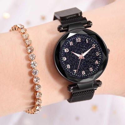 Luxury Luminous Women Watches Starry Sky Magnetic Female Wristwatch Numerical Rhinestone Clock relogio feminino montre femme
Luxury Luminous Women Watches Starry Sky Magnetic Female Wristwatch Numerical Rhinestone Clock relogio feminino montre femme