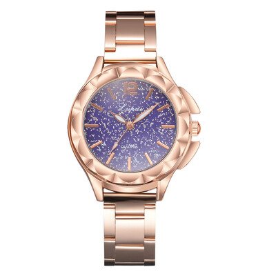 Fashion Womens Watches Rose Gold Irregular Disc Luxury Starry Sky Ladies Quartz Wristwatch Alloy Strap Clock Zegarki Damskie
Fashion Womens Watches Rose Gold Irregular Disc Luxury Starry Sky Ladies Quartz Wristwatch Alloy Strap Clock Zegarki Damskie
