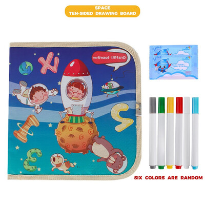 Tailored Portable Soft Graffiti Erasable Drawing Animal Picture Book DIY Drawing Board
Tailored Portable Soft Graffiti Erasable Drawing Animal Picture Book DIY Drawing Board