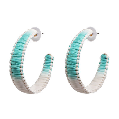 Niche Colorful Big Statement Earrings Women Bohemian Handmade Woven Drop Dangle Earrings Girls Wedding Party Jewelry INS
Niche Colorful Big Statement Earrings Women Bohemian Handmade Woven Drop Dangle Earrings Girls Wedding Party Jewelry INS