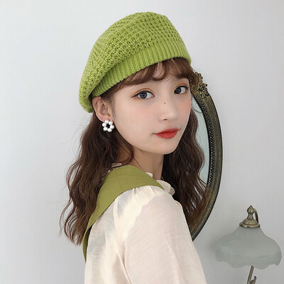 Autumn 2019 Womens New Hat Korean Knitted Beret Japanese Literature&Art Retro British Chao Painters Hat
Autumn 2019 Womens New Hat Korean Knitted Beret Japanese Literature&Art Retro British Chao Painters Hat