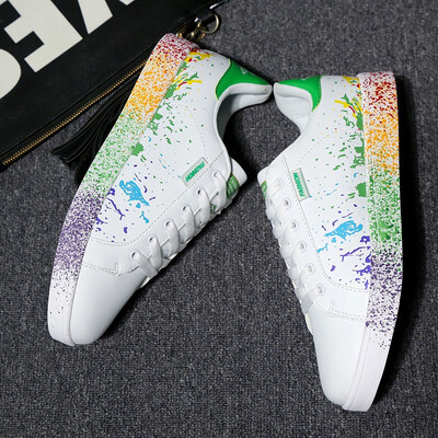 New Graffiti Trend Shoes Small White Shoes Lovers One Man One Woman Korean Version of Baitie Student Mens Skate Shoes
New Graffiti Trend Shoes Small White Shoes Lovers One Man One Woman Korean Version of Baitie Student Mens Skate Shoes