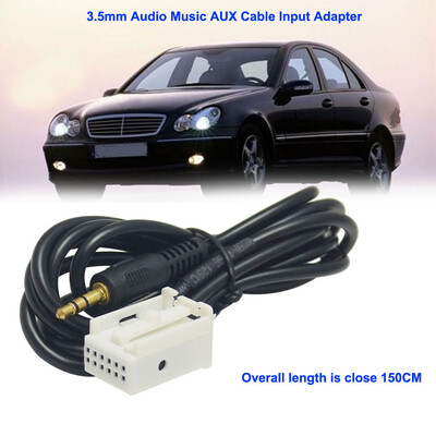 Tailored Brand New 35mm Audio Music AUX Cable Input Adapter For Mercedes Benz W203 W209
Tailored Brand New 35mm Audio Music AUX Cable Input Adapter For Mercedes Benz W203 W209