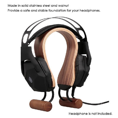 SAMDI SD-009Wa-2 Headphone Stand Headset Hanger Earphone Holder Wooden Headset Rest with 3M Protective Back Pad for All Size Headp
SAMDI SD-009Wa-2 Headphone Stand Headset Hanger Earphone Holder Wooden Headset Rest with 3M Protective Back Pad for All Size Headp