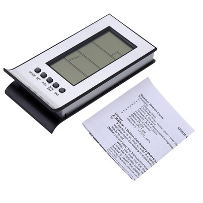 Wireless Weather Thermometer Daily Clock Snooze Forecast Calendar Indoor Home & Outdoor Activity Moisture Meter
Wireless Weather Thermometer Daily Clock Snooze Forecast Calendar Indoor Home & Outdoor Activity Moisture Meter