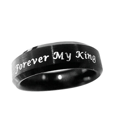 Fashion King Couples for Wedding 1 Pc Women Available Rings Engagement Fashion Jewelry Steel Romantic Titanium Rings Usable
Fashion King Couples for Wedding 1 Pc Women Available Rings Engagement Fashion Jewelry Steel Romantic Titanium Rings Usable
