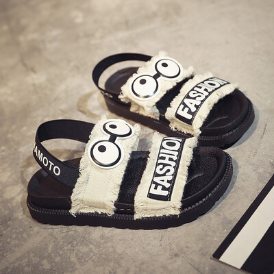 Soft-soled sandals 2019 new womens shoes summer Joker flat-bottomed simple thick-soled students wear non-slip non-slip shoes
Soft-soled sandals 2019 new womens shoes summer Joker flat-bottomed simple thick-soled students wear non-slip non-slip shoes