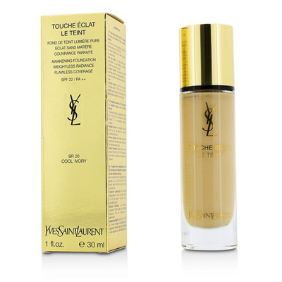 YVES SAINT LAURENT - Touche Eclat Le Teint Awakening Foundation SPF22 - BR20 Cool Ivory 30ml1oz
YVES SAINT LAURENT - Touche Eclat Le Teint Awakening Foundation SPF22 - BR20 Cool Ivory 30ml1oz