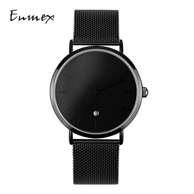 Enmex Two-Needle Light&Thin Steel Woven Quality Watch Simple Calendar Mysterious Cold Watch
Enmex Two-Needle Light&Thin Steel Woven Quality Watch Simple Calendar Mysterious Cold Watch