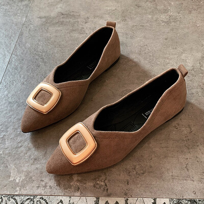 Pointed shallow mouth single shoes foreign style autumn Joker flat-bottomed evening shoes womens shoes a pedal shoes
Pointed shallow mouth single shoes foreign style autumn Joker flat-bottomed evening shoes womens shoes a pedal shoes
