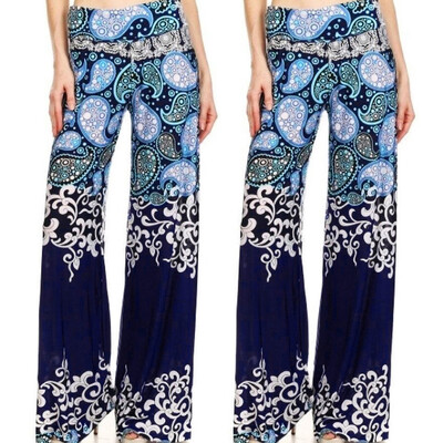Womens Daily Casual Loose Print Stretchy Wide Leg Palazzo Lounge Long Pants
Womens Daily Casual Loose Print Stretchy Wide Leg Palazzo Lounge Long Pants