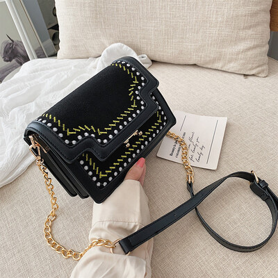 Ins on the new retro fashion chain womens bag 2019 new bag Korean version of Joker small square bag shoulder Messenger bag
Ins on the new retro fashion chain womens bag 2019 new bag Korean version of Joker small square bag shoulder Messenger bag