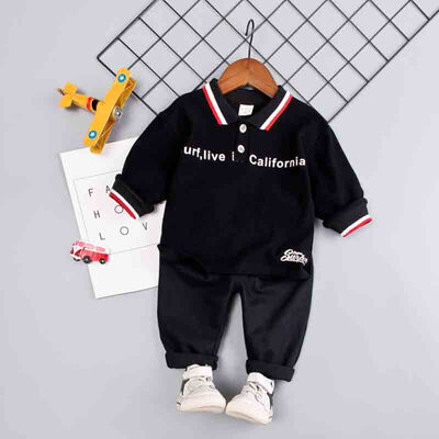 Autumn Children Baby Boys Casual Long Sleeve Striped Print T-shirt Blouse TopsPants Trouser Set
Autumn Children Baby Boys Casual Long Sleeve Striped Print T-shirt Blouse TopsPants Trouser Set