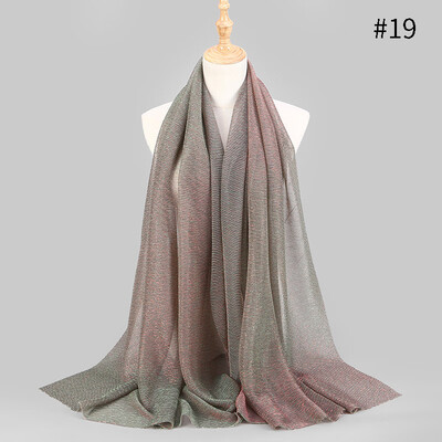 Muslim headscarf stretch gold silk high-end fashion Hui womens headscarf hijab accessories foreign trade wholesale
Muslim headscarf stretch gold silk high-end fashion Hui womens headscarf hijab accessories foreign trade wholesale