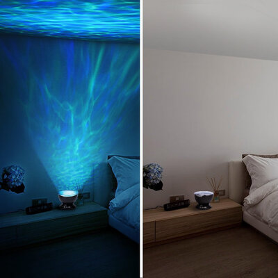 Greensen LED Ocean Wave Night Light Projector With 7 Colors Light Show Projection Built-in Soft Music
Greensen LED Ocean Wave Night Light Projector With 7 Colors Light Show Projection Built-in Soft Music