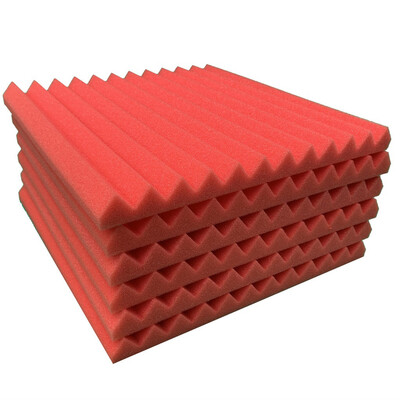 Gobestart 6Pcs Acoustic Foam Panel Sound Stop Absorption Sponge Studio KTV Soundproof
Gobestart 6Pcs Acoustic Foam Panel Sound Stop Absorption Sponge Studio KTV Soundproof