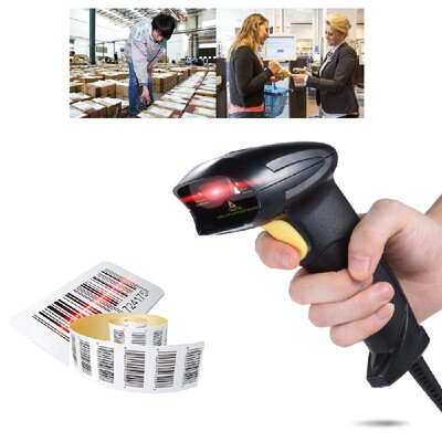 Wired Automatic Handheld Laser Barcode Scanner Reader USB20 Wired for Supermarket Library Express Company Retail Store Warehouse
Wired Automatic Handheld Laser Barcode Scanner Reader USB20 Wired for Supermarket Library Express Company Retail Store Warehouse