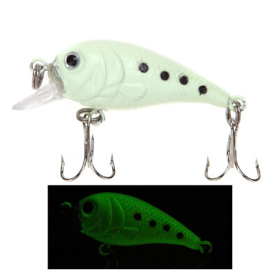 Lixada 2Pcs 6g 5cm Luminous Hard Fishing Lures Chubby Crank Baits Fishing Tackle with Treble Hooks
Lixada 2Pcs 6g 5cm Luminous Hard Fishing Lures Chubby Crank Baits Fishing Tackle with Treble Hooks