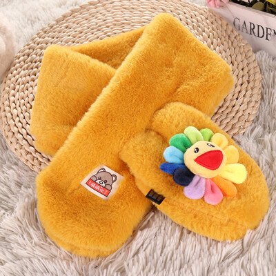 Korean version of autumn&winter new warm childrens plush scarf autumn&winter warm cross collar colorful flowers childrens bib
Korean version of autumn&winter new warm childrens plush scarf autumn&winter warm cross collar colorful flowers childrens bib