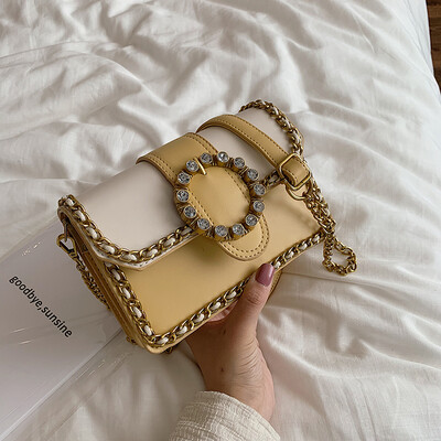 Summer texture small bag Japanese&Korean hundred chain bag woman 2019 new fashion leisure one shoulder slanted bag
Summer texture small bag Japanese&Korean hundred chain bag woman 2019 new fashion leisure one shoulder slanted bag