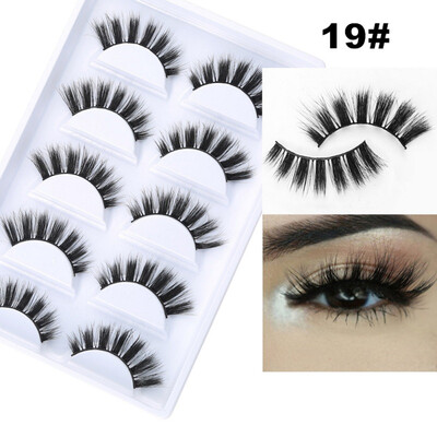 5 Pairs 3D Mink Hair False Eyelashes NaturalThick Long Eye Lashes Wispy Makeup Beauty Extension Tools
5 Pairs 3D Mink Hair False Eyelashes NaturalThick Long Eye Lashes Wispy Makeup Beauty Extension Tools