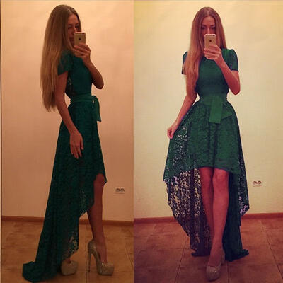 Women Sexy Lace Maxi Long Solid Dress Floor Length Cocktail Gown Party Dress Evening Dress
Women Sexy Lace Maxi Long Solid Dress Floor Length Cocktail Gown Party Dress Evening Dress