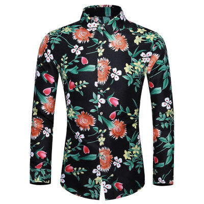Tailored Mens Casual Printing Colorful Slim Long Sleeve Dress Shirt Blouse Tops
Tailored Mens Casual Printing Colorful Slim Long Sleeve Dress Shirt Blouse Tops