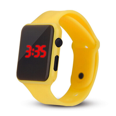 Simple student square apple electronic watch Creative simple black&white LED boys&girls couple table
Simple student square apple electronic watch Creative simple black&white LED boys&girls couple table