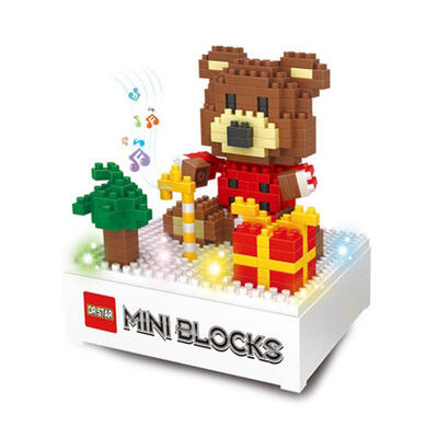 DRSTAR Christmas Bear Educational Toys Mini Diamond Blocks Christmas Music Box Serie Gifts For Children
DRSTAR Christmas Bear Educational Toys Mini Diamond Blocks Christmas Music Box Serie Gifts For Children
