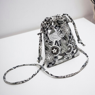 Tailored Women Fashion Printing Drawstring Crossbody Bag Messenger Bag Phone Coin Bag BK
Tailored Women Fashion Printing Drawstring Crossbody Bag Messenger Bag Phone Coin Bag BK