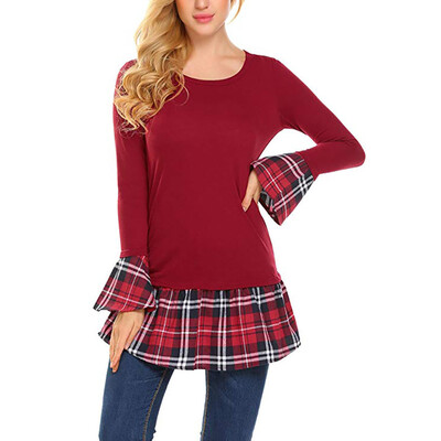 Starmoon Women Casual Ruffle Hem Tunic Bell Sleeve Polka Dot Blouse Dressy Tops Shirts
Starmoon Women Casual Ruffle Hem Tunic Bell Sleeve Polka Dot Blouse Dressy Tops Shirts