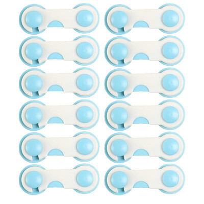 12Pcs Child Security Protective Device Kids Box Drawer Cupboard Cabinet Wardrobe Door Fridge Safety Lock Safety Buckle
12Pcs Child Security Protective Device Kids Box Drawer Cupboard Cabinet Wardrobe Door Fridge Safety Lock Safety Buckle