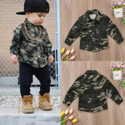Newborn Toddler Kids Baby Boy Girls Cotton Camo Tops Shirt Long Sleeve T-shirt Clothes Outfits
Newborn Toddler Kids Baby Boy Girls Cotton Camo Tops Shirt Long Sleeve T-shirt Clothes Outfits