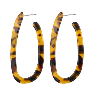 EK488 New Fashion Leopard Big Brown Geometric U Shaped Circle Acrylic Drop Earrings For Women Statement Long Boucle Doreille
EK488 New Fashion Leopard Big Brown Geometric U Shaped Circle Acrylic Drop Earrings For Women Statement Long Boucle Doreille