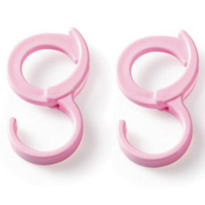 2Pcs -Hook Hanging Clothes Hanger Coat Hooks Kitchen Tool Hook Up Bathroom