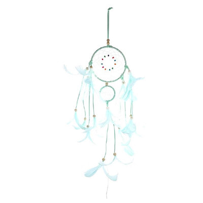 Feather Dream Catcher with 20 LEDs String Lights Handmade Wall Hanging Decoration Bedroom Home Ornaments
Feather Dream Catcher with 20 LEDs String Lights Handmade Wall Hanging Decoration Bedroom Home Ornaments