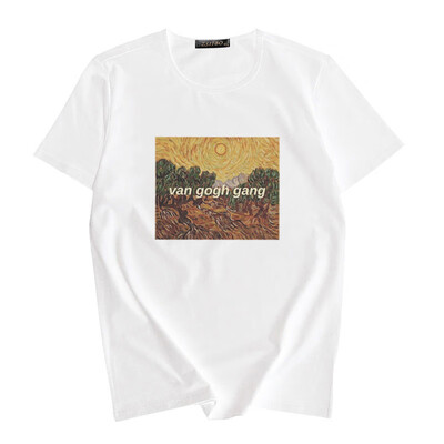 New Women T Shirt Van Gogh Art Oil Painting Lattice Print Cute Plus Size Female T-shirt Casual Harajuku T-shirts Camisetas Mujer
New Women T Shirt Van Gogh Art Oil Painting Lattice Print Cute Plus Size Female T-shirt Casual Harajuku T-shirts Camisetas Mujer