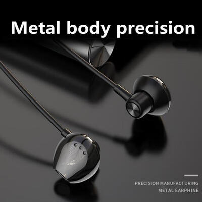 ROCK SPACE Wired Earbuds 35mm In-ear Earphones HD Stereo Noise Cancelling Headphones With Mic-Black
ROCK SPACE Wired Earbuds 35mm In-ear Earphones HD Stereo Noise Cancelling Headphones With Mic-Black