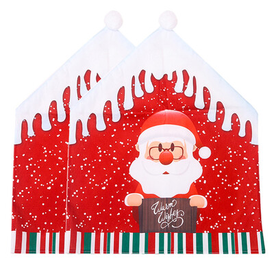 Gobestart 2pc Christmas Decoration Chair Covers Dining Seat Santa Claus Home Party Decor
Gobestart 2pc Christmas Decoration Chair Covers Dining Seat Santa Claus Home Party Decor
