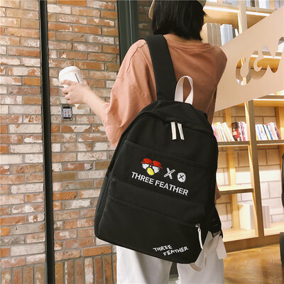 Ins backpack female college students backpack Korean high school girls simple campus Japanese pure color backpack
Ins backpack female college students backpack Korean high school girls simple campus Japanese pure color backpack