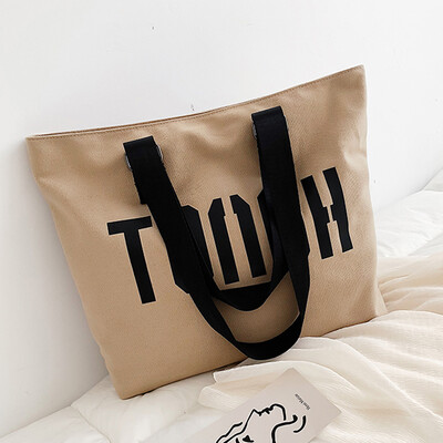 Korean version 2019 new small fresh academic letter canvas bag shoulder handbag student shopping bags
Korean version 2019 new small fresh academic letter canvas bag shoulder handbag student shopping bags