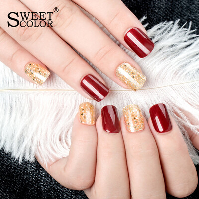 SweetColor Fashion Nail Patch Holder Hand 30 Piece Send Jelly Gel 48 Piece Short Round Fake Nail Detachable Wear Manicure Bridal Nail Set
SweetColor Fashion Nail Patch Holder Hand 30 Piece Send Jelly Gel 48 Piece Short Round Fake Nail Detachable Wear Manicure Bridal Nail Set