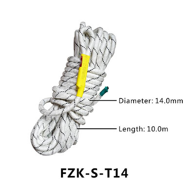 Safety Rope Outdoor Climbing Rock Lanyard Diameter 14mm High Strength Safety Cord for Fire Escape Rescue Camping Hiking
Safety Rope Outdoor Climbing Rock Lanyard Diameter 14mm High Strength Safety Cord for Fire Escape Rescue Camping Hiking