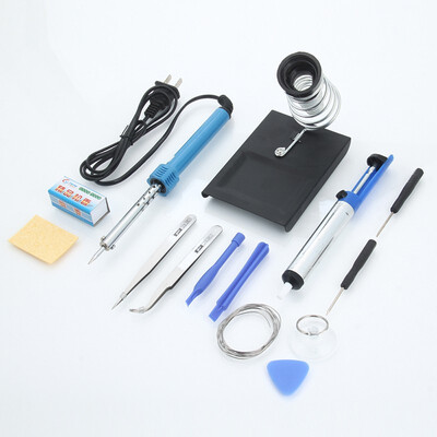 Ktaxon 14 in 1 Soldering Iron Kit Including 30W Temperature Control Soldering Iron Rosin Solder Sucker Desoldering pump
Ktaxon 14 in 1 Soldering Iron Kit Including 30W Temperature Control Soldering Iron Rosin Solder Sucker Desoldering pump