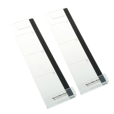 〖Follure〗2PC Computer Monitor Screen Memo Board Pads Side Panel Sticky Reminder Holders
〖Follure〗2PC Computer Monitor Screen Memo Board Pads Side Panel Sticky Reminder Holders
