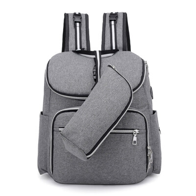 Baby Bag Nappy Changing Bag with USB Charging Port Insulated Travel Bag Large Capacity
Baby Bag Nappy Changing Bag with USB Charging Port Insulated Travel Bag Large Capacity